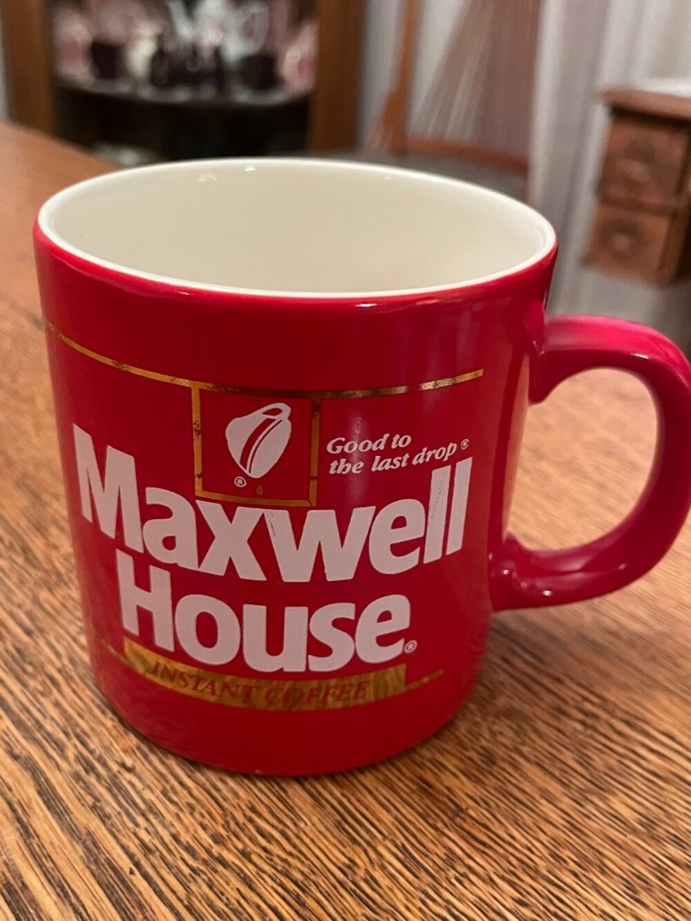 Vintage Maxwell House Advertising Coffee Cup Mug 11 ounces made in England